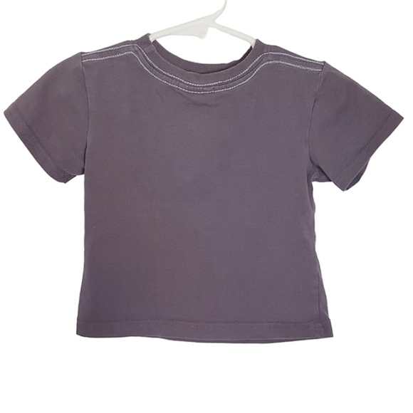 K1334 * Tommy Bahama Bubblegum Sharks Tee Blue-Gray Size 12M - Picture 3 of 6